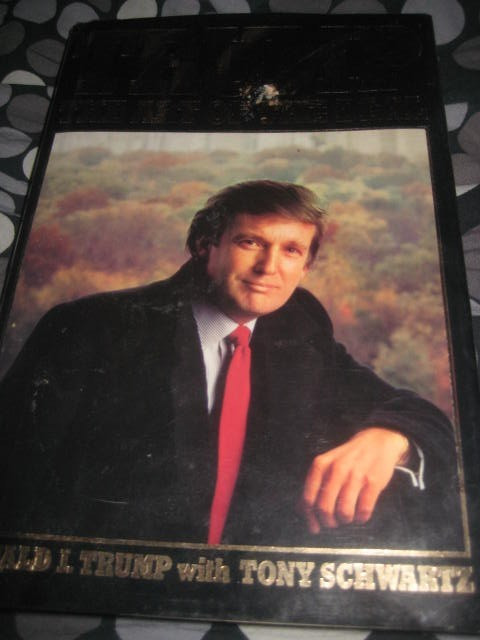 GOODFELLA HENRY HILL AUTOGRAGHED BOOK BY DONALD TRUMP HENRY SIGNED IT
