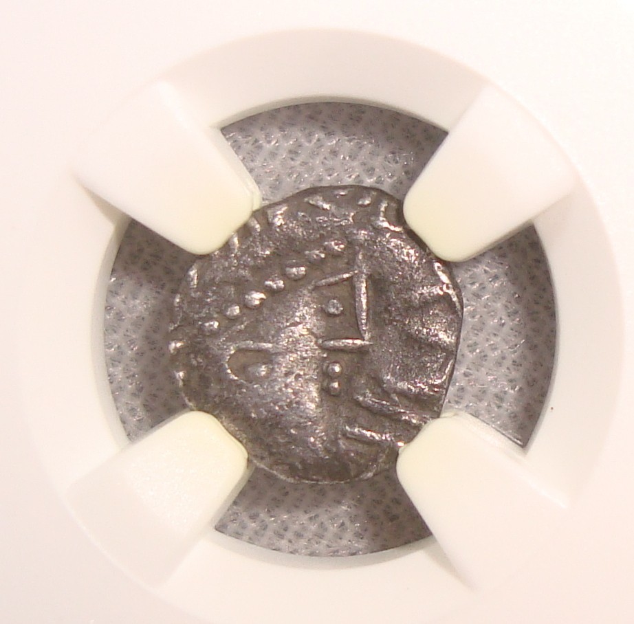 680-710 England, Anglo-Saxon Sceat NGC XF45
