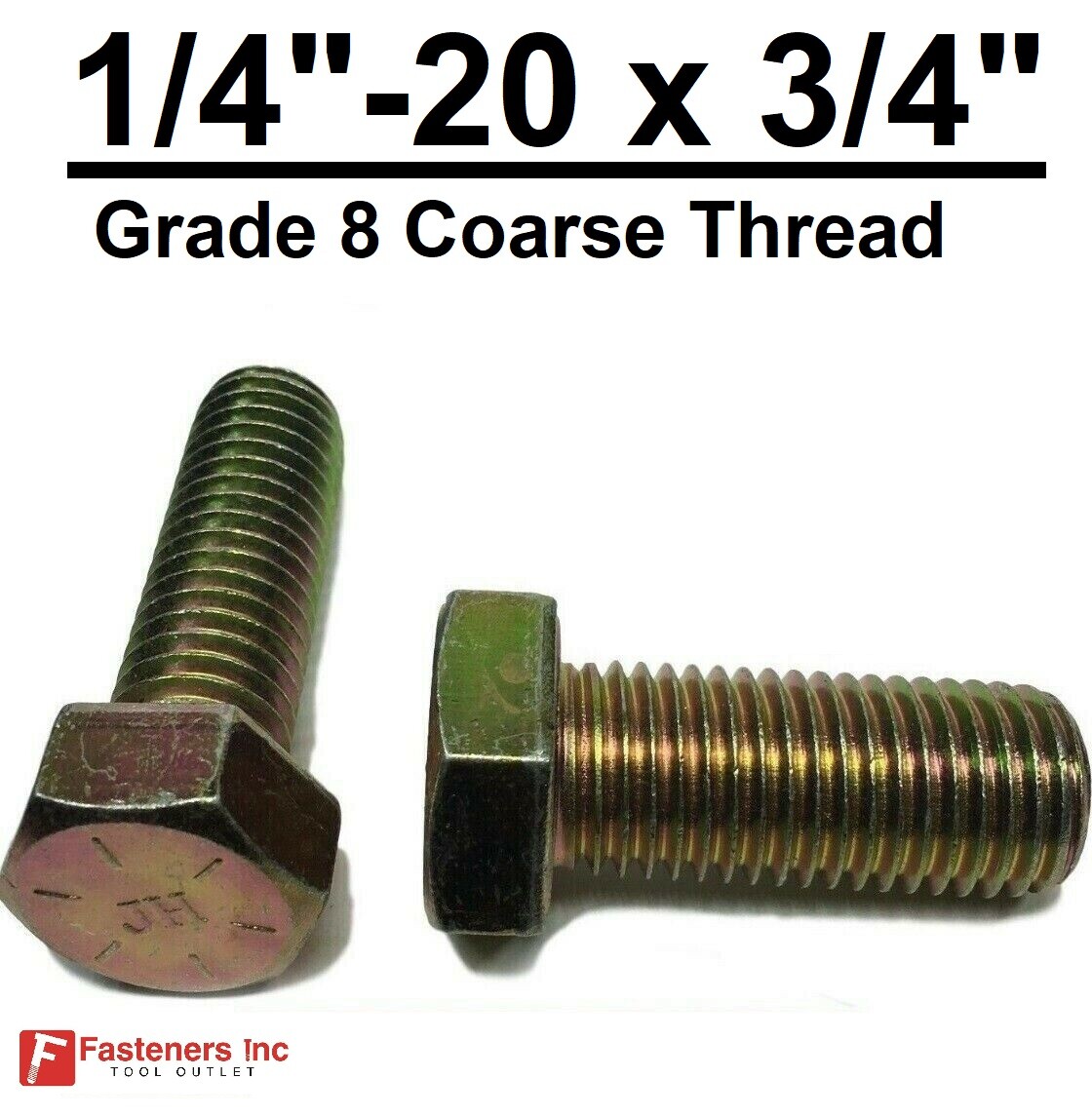 1/4-20 x 3/4