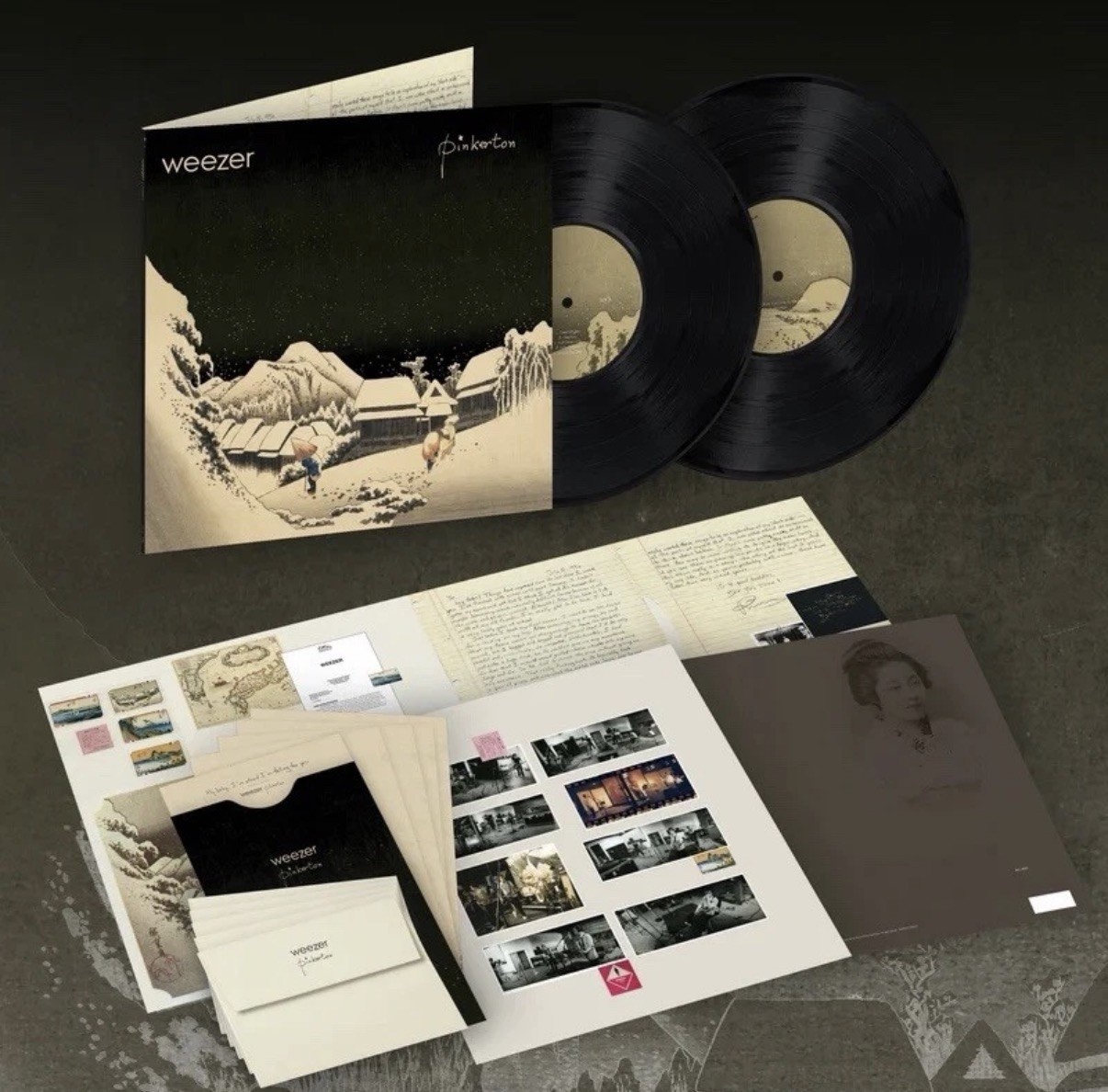 Weezer Pinkerton IVC Vinyl 2LP Interscope Exclusive Numbered /3000 30th PRESALE