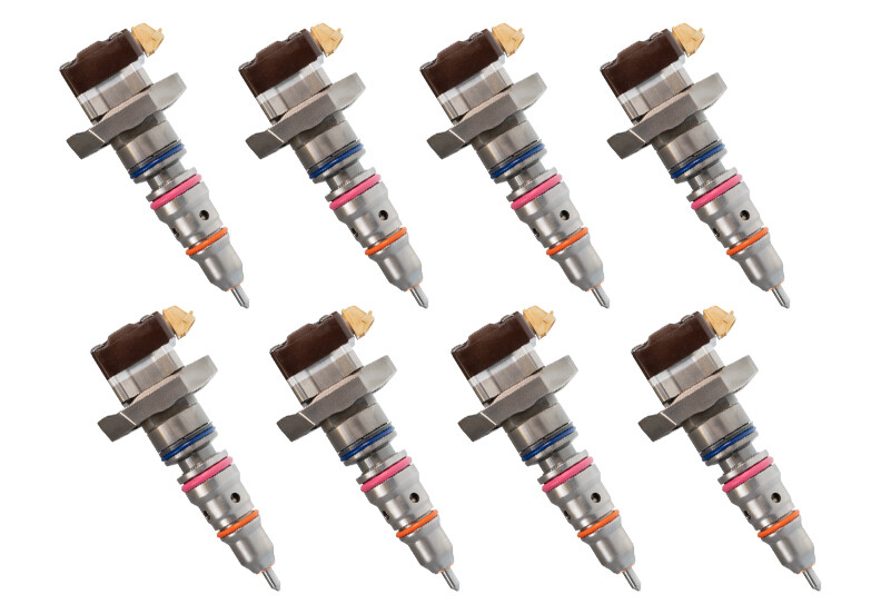 1997-1999 Ford 7.3L Powerstroke AB Diesel Fuel Injectors-Full Set - Refurbished