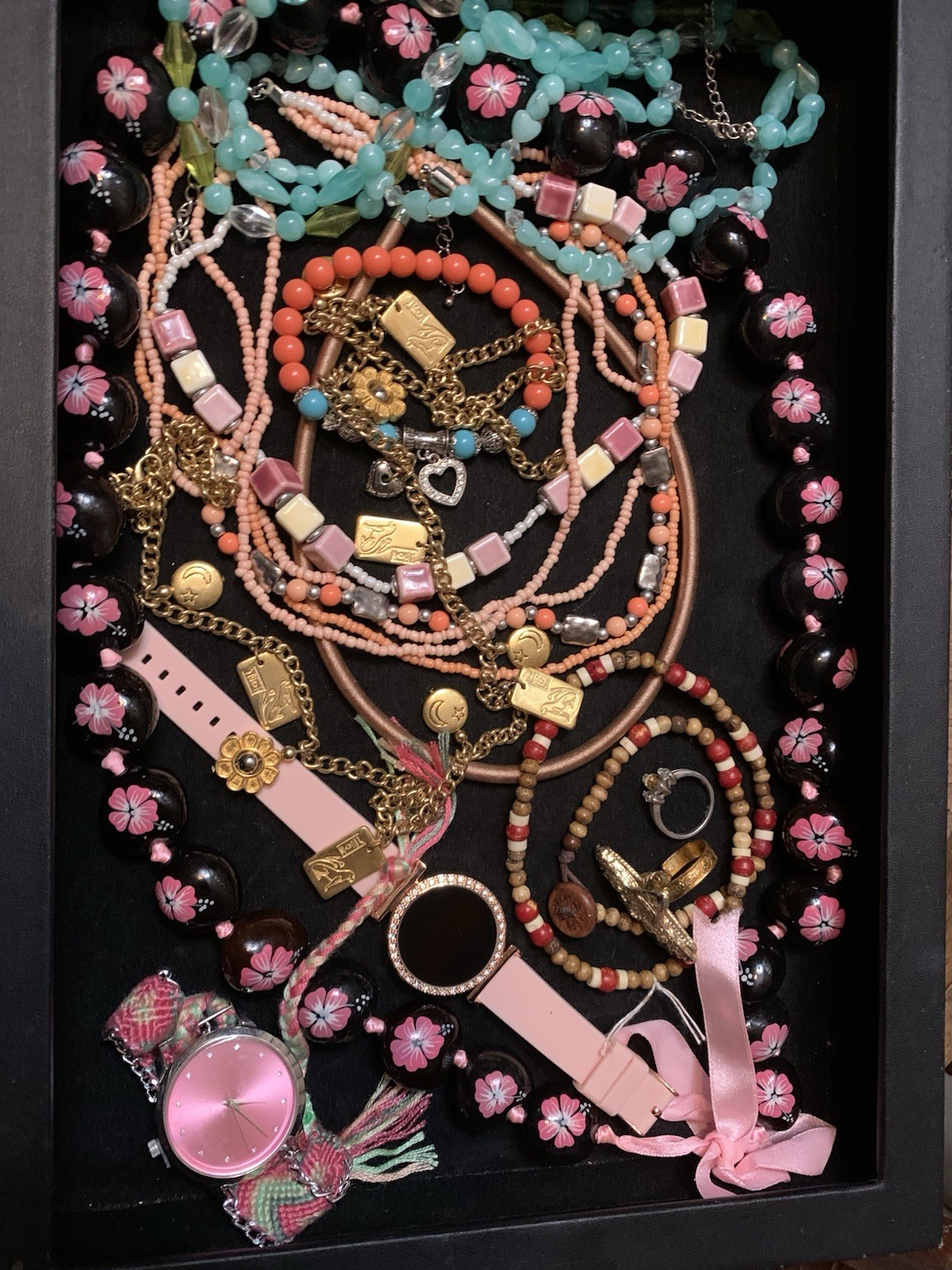 VTG 80s 70s 60s Jewelry Lot Signed Avon Liz Claiborne Rings Etc VTG 80s 70s 60s Jewelry Lot Signed Avon Liz Claiborne Rings Etc