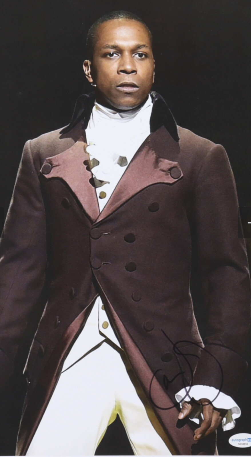 LESLIE ODOM JR. Signed/Autographed “Hamilton” 11x17 Photo ACOA🔥