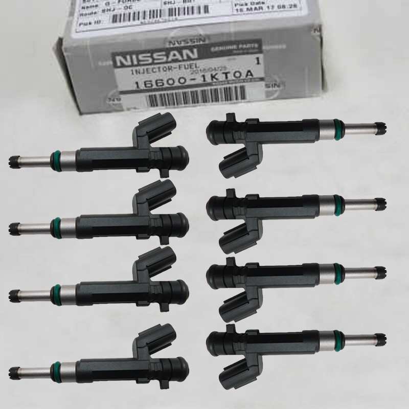 8pcs Genuine OEM Fuel Injector 16600-1KT0A for 2012-2019 NISSAN VERSA NOTE 1.6L