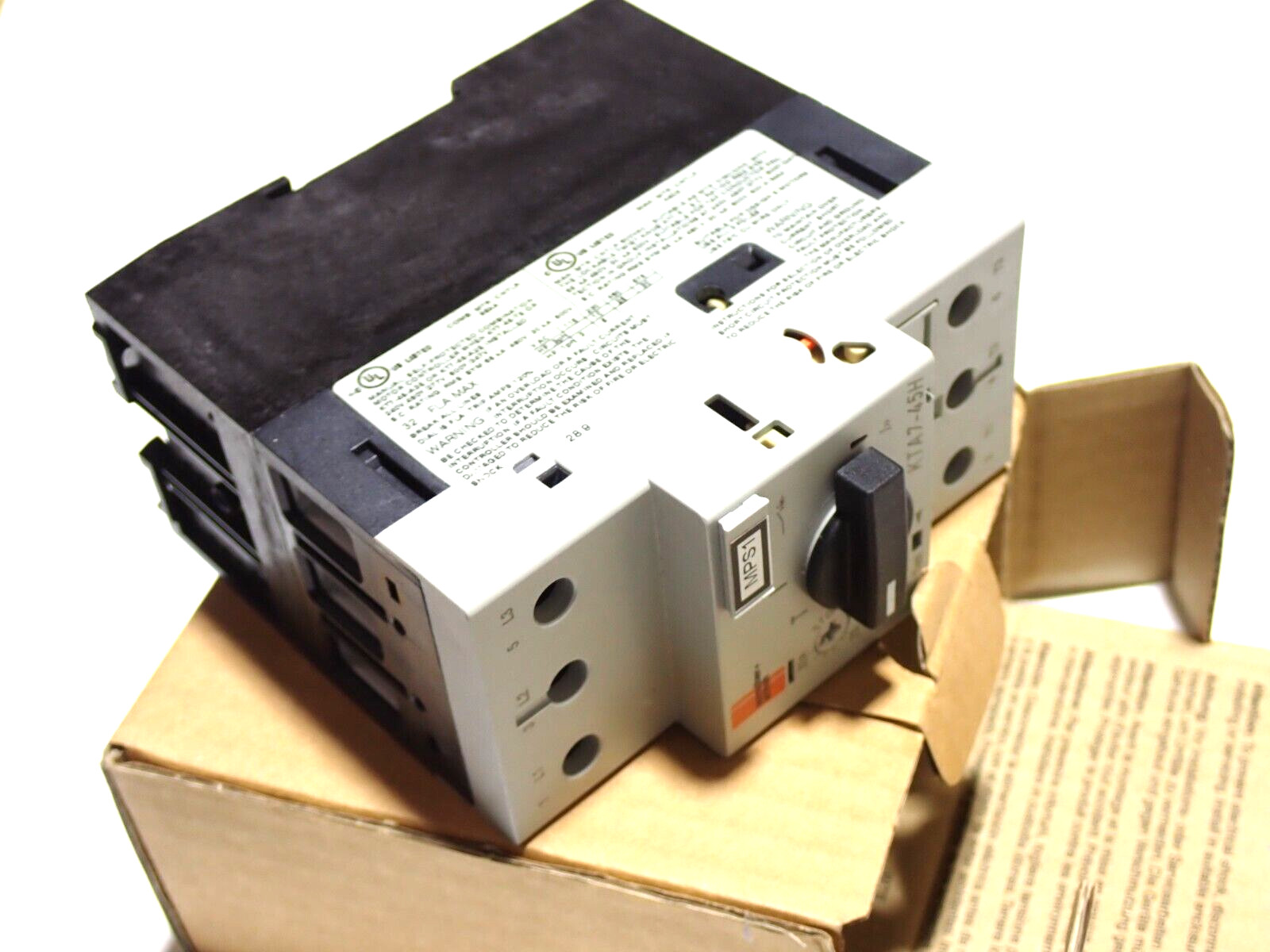 Sprecher Schuh KTA7-45H-32A Manual Motor Starter NEW Sprecher Schuh KTA7-45H-32A Manual Motor Starter NEW