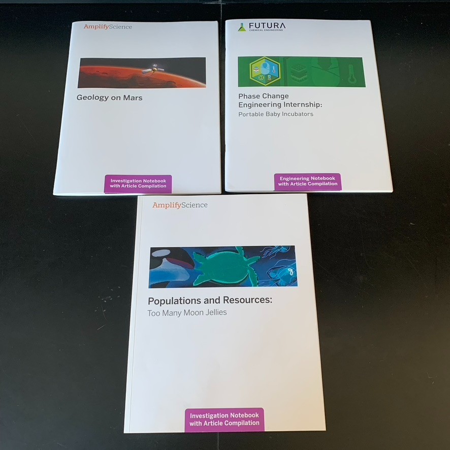 Amplify Science Grade 7 Workbook Home School  Earth Science Chemistry Physical