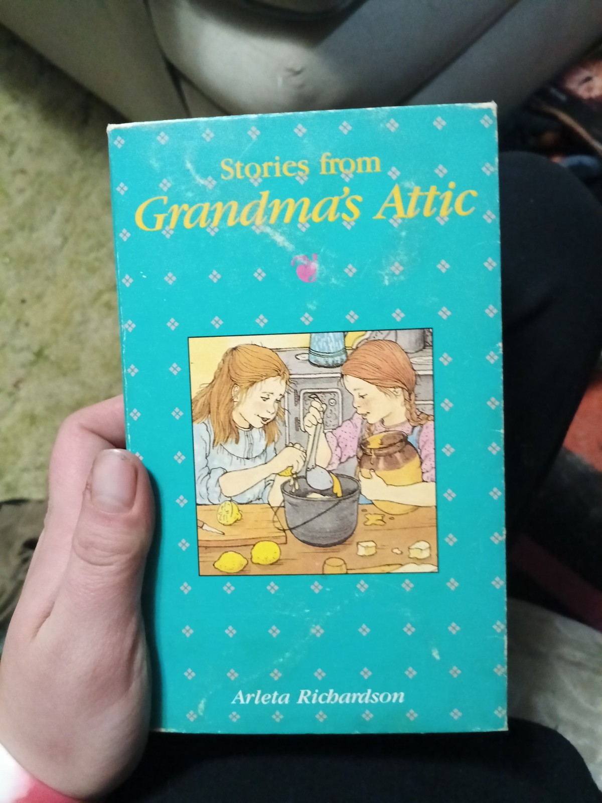 Vintage Book Lot- 1970s Stories From Grandmas Attic 4 Book Set