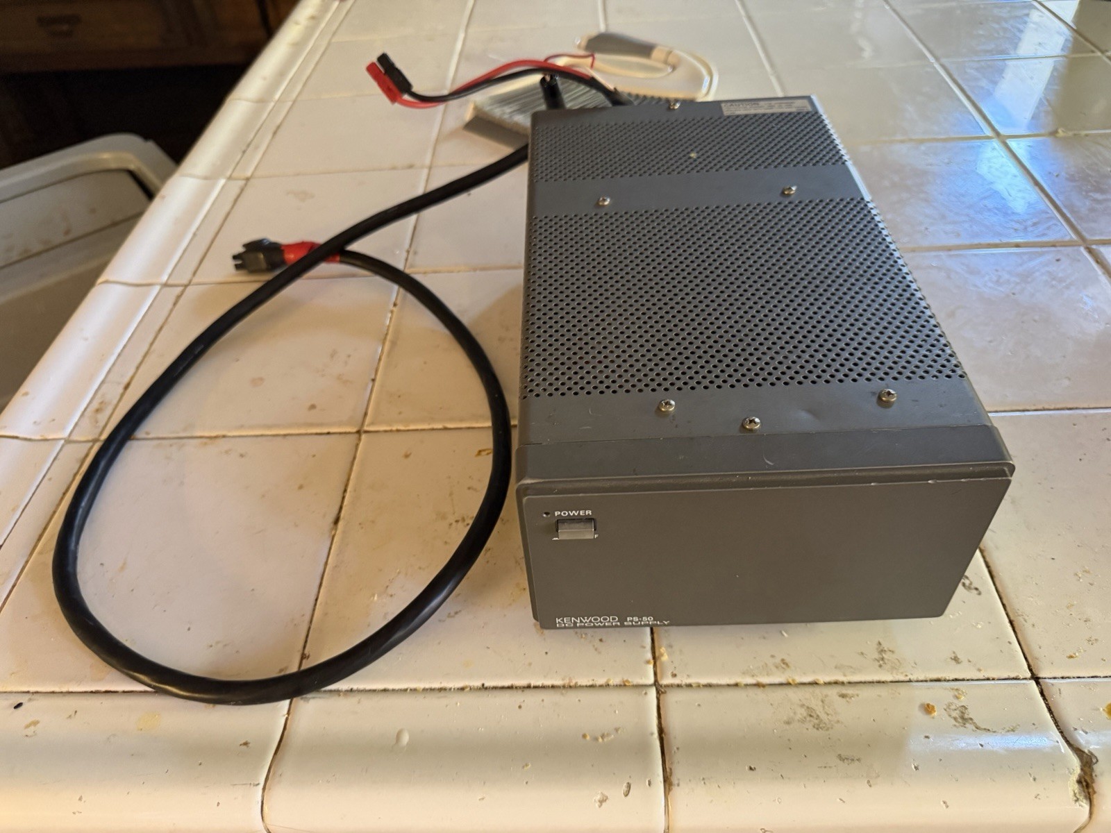 Kenwood PS-50 Vintage Ham Radio Power Supply (ugly, but works)