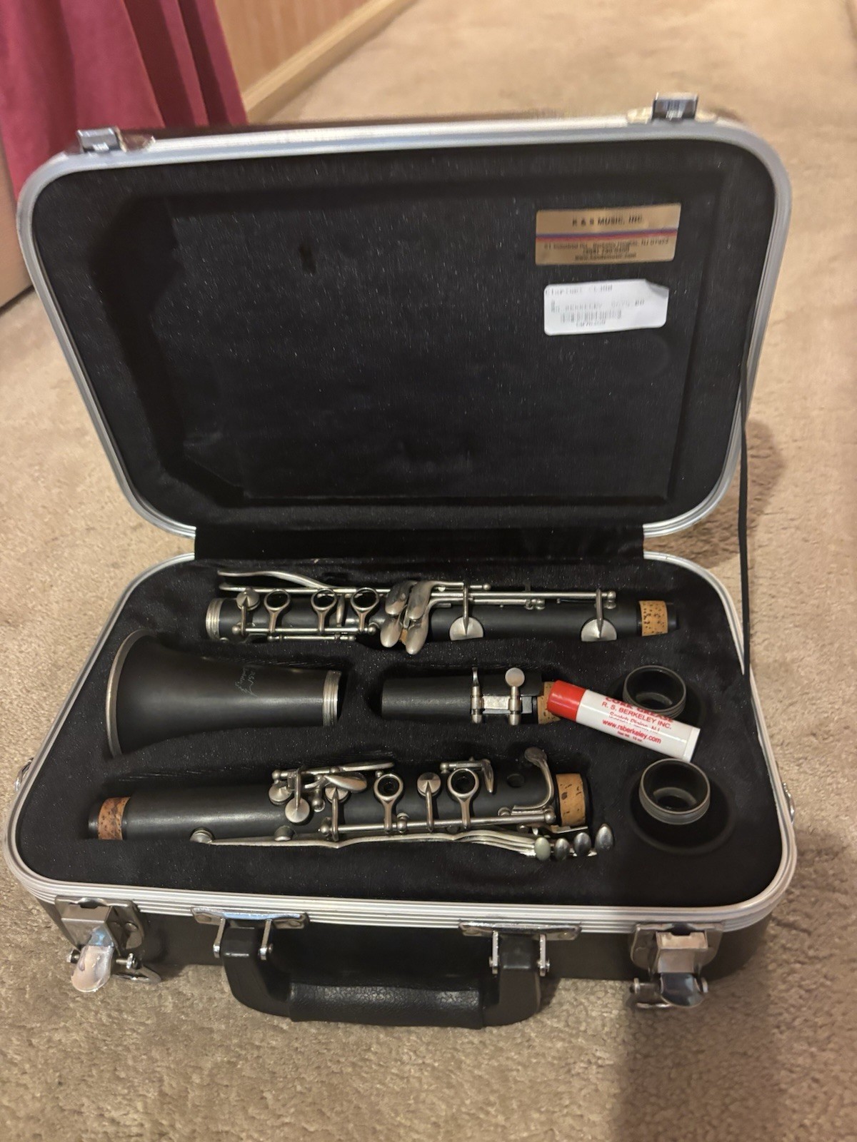 RS Berkeley Clarinet WITH CASE--***AS IS ESTATE FIND***