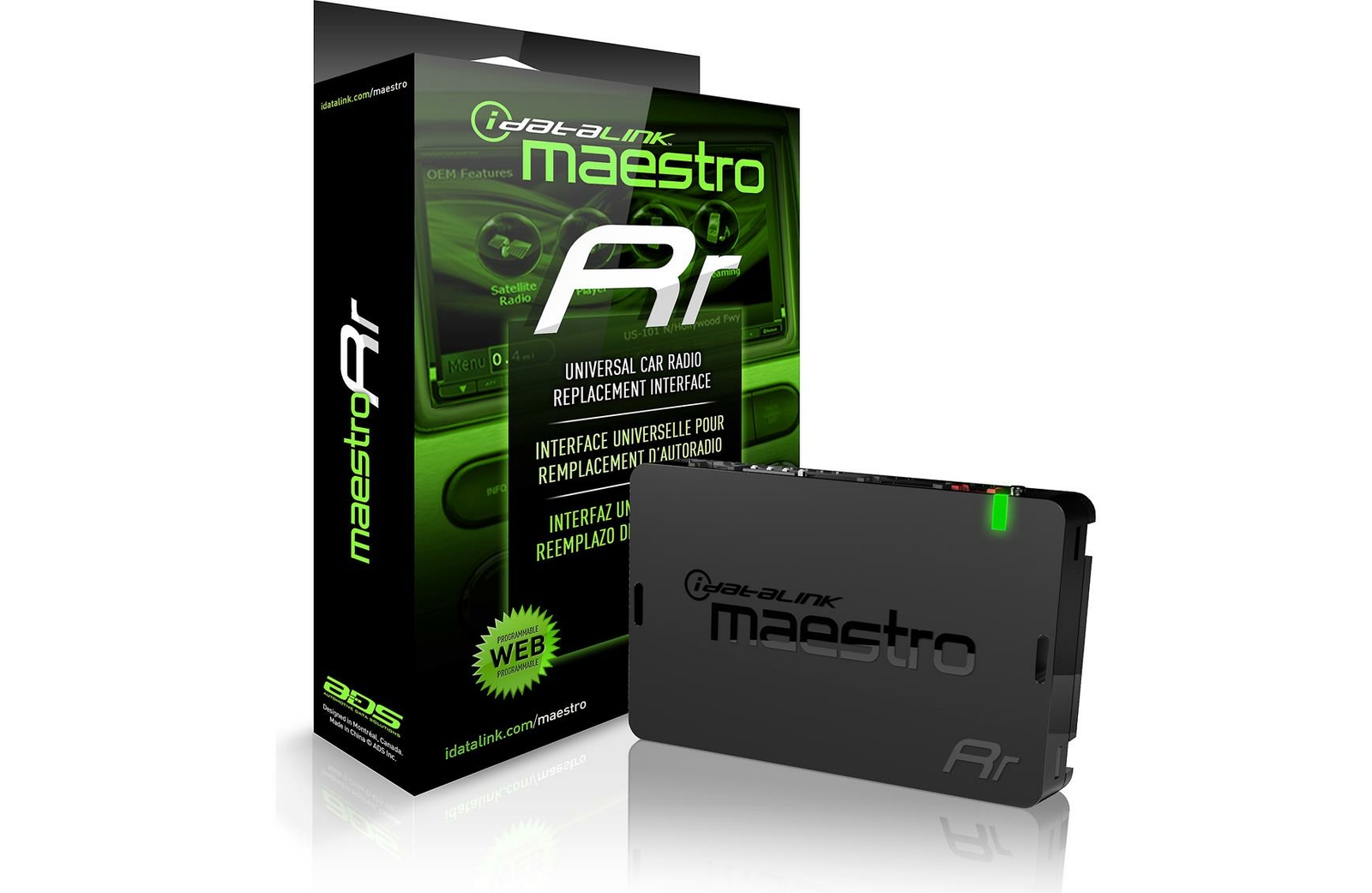 iDatalink Maestro RR ADS-MRR Car Radio Replacement & Steering Wheel Interface