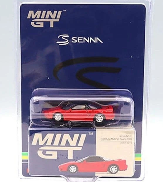 Honda NS-X Prototype Midship Sports 1989 Ayrton Senna Mini GT 1/64 Honda NS-X Prototype Midship Sports 1989 Ayrton Senna Mini GT 1/64