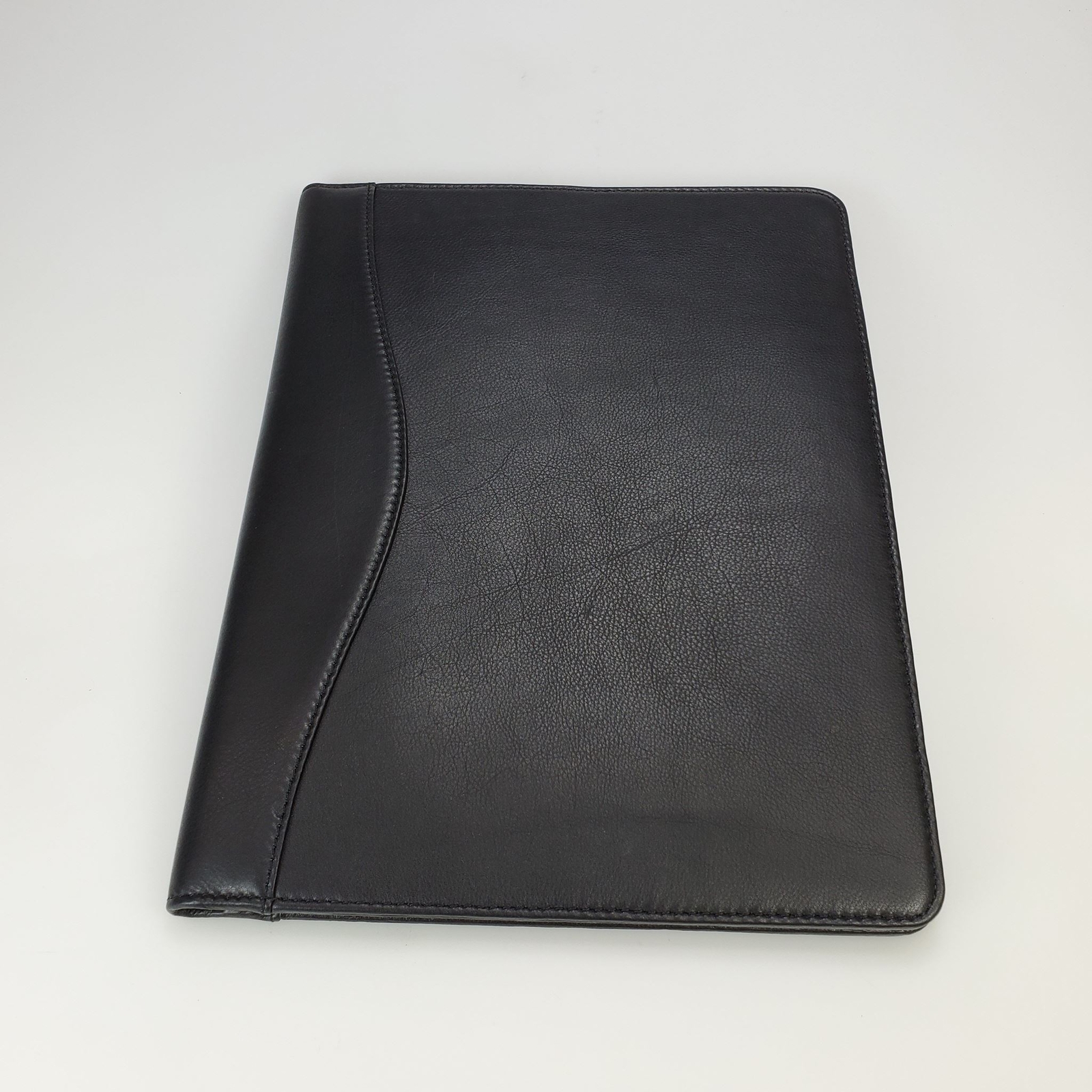 Scully Black Plonge Leather Writing Pad Cover (5012) Scully Black Plonge Leather Writing Pad Cover (5012)