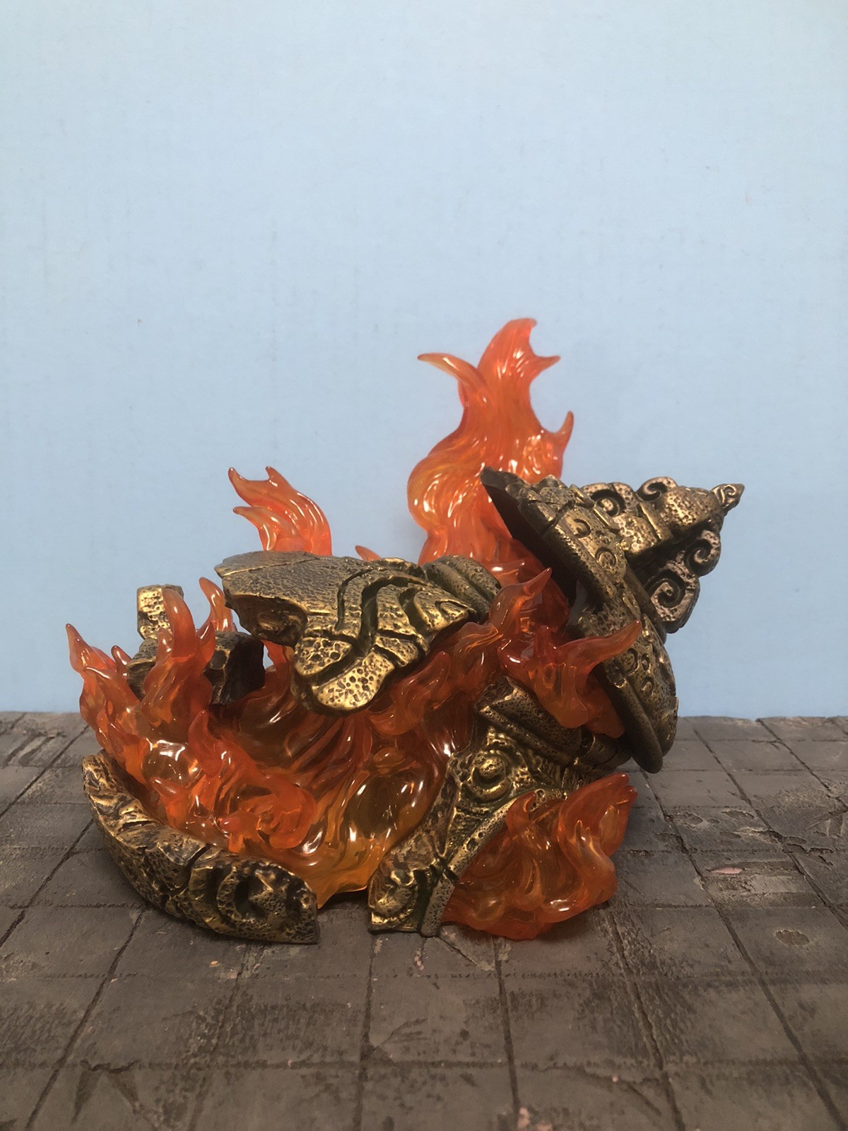 Fury Toys The Monkey King 1/12 Alchemy Furnace Flames Diorama - Preowned