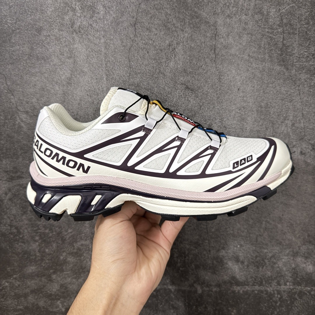 Salomon XT-6 White Vanilla Ice Plum 478646