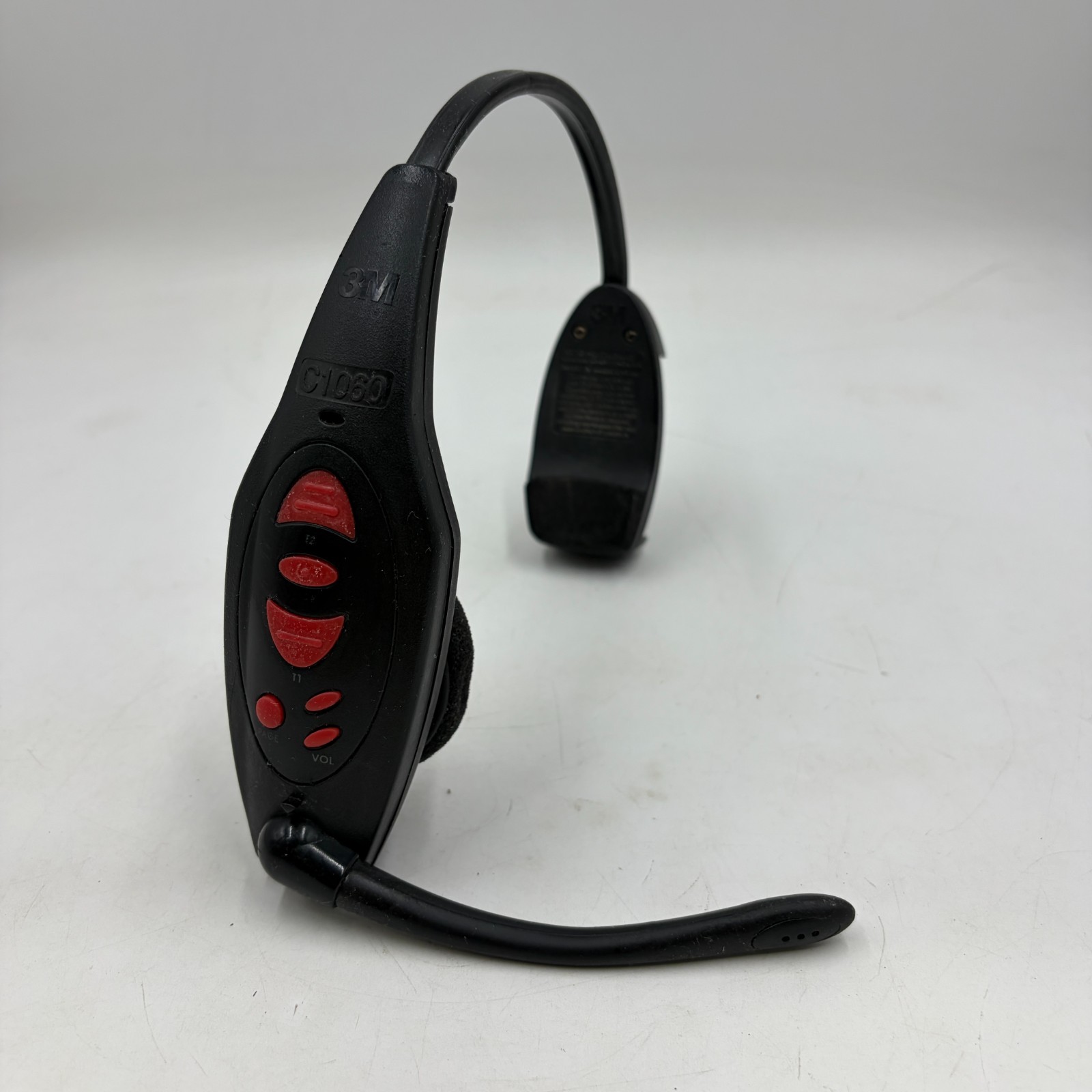 3M C1060 Fast Food Drive Thru Intercom Wireless Headset For Base C922AA BLACK 3M C1060 Fast Food Drive Thru Intercom Wireless Headset For Base C922AA BLACK