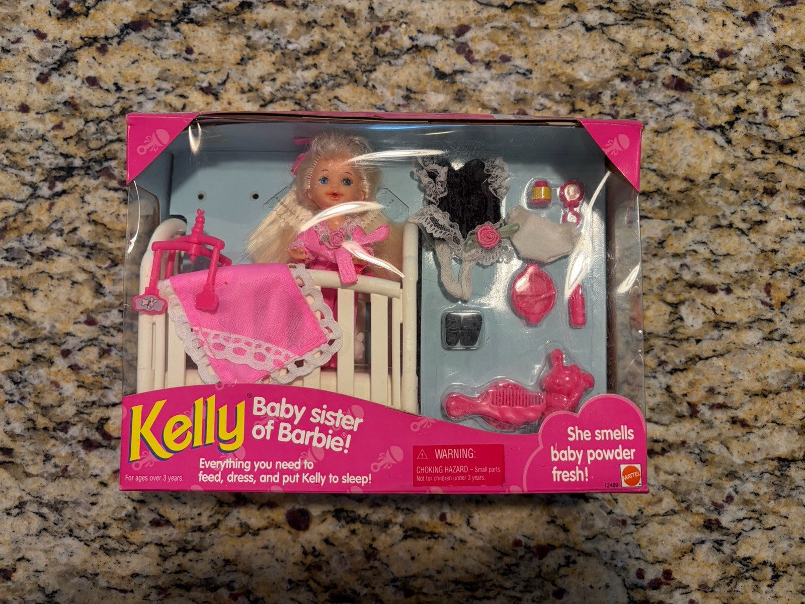 “Kelly” Baby Sister Of Barbie 12489 Doll Set BRAND NEW OPEN BOX