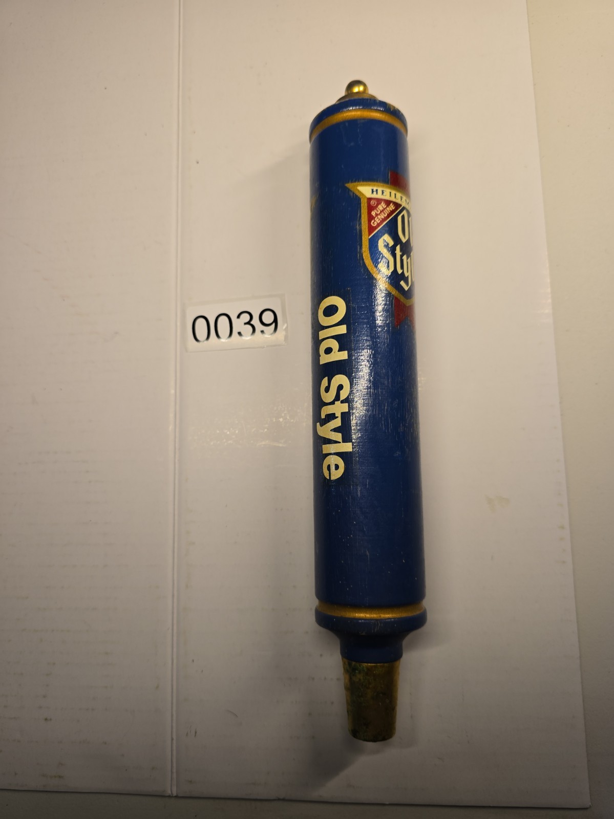 Heileman's Old Style Beer Tap Handle Bar Tapper Vintage Heileman's Old Style Beer Tap Handle Bar Tapper Vintage