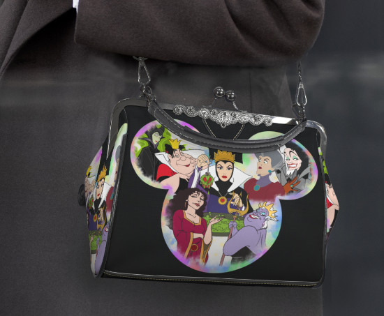 Disney Villains Evil Queen Cruella Halloween Shoulder Cross Body Bag Satchel NEW Disney Villains Evil Queen Cruella Halloween Shoulder Cross Body Bag Satchel NEW