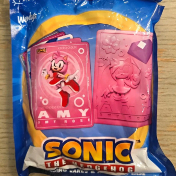 Wendy’s Sonic the Hedgehog Amy Rose 2026 New Wendy’s Sonic the Hedgehog Amy Rose 2026 New