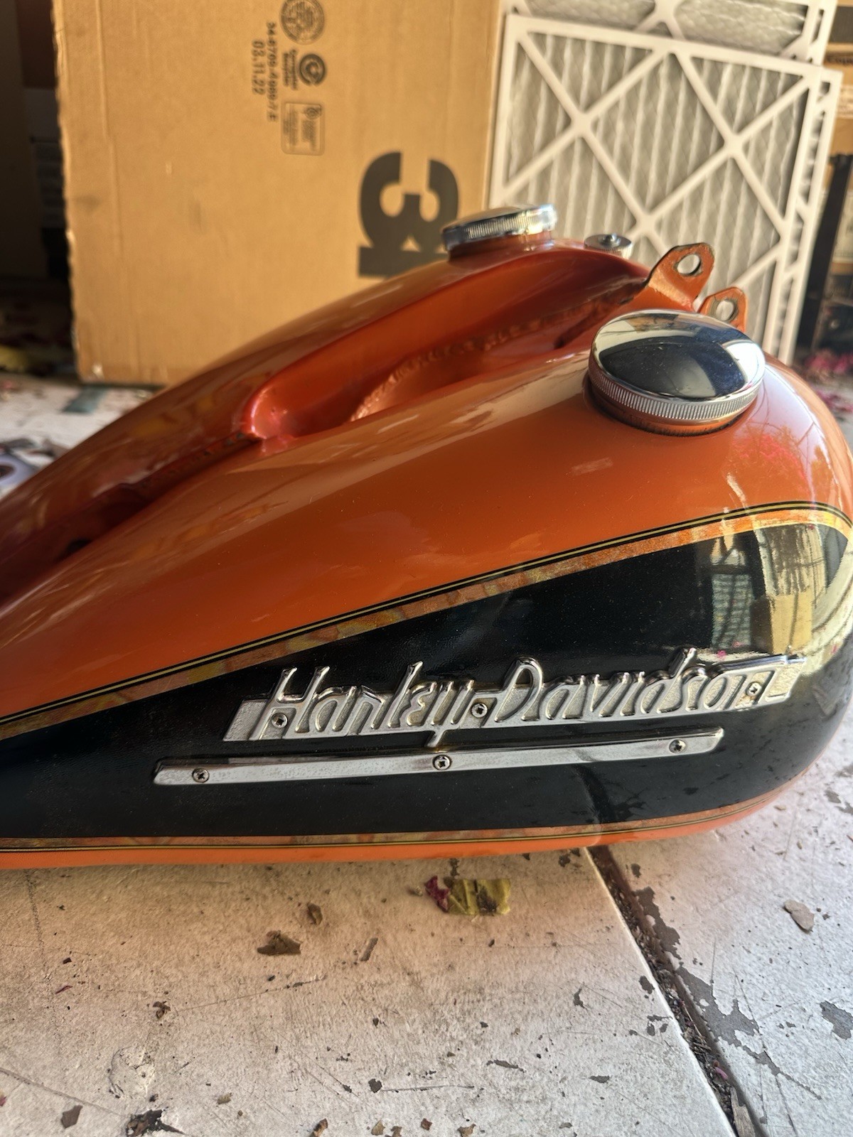 1951, 52,53 Harley Davidson Panhead Gas Tanks OEM 1951, 52,53 Harley Davidson Panhead Gas Tanks OEM