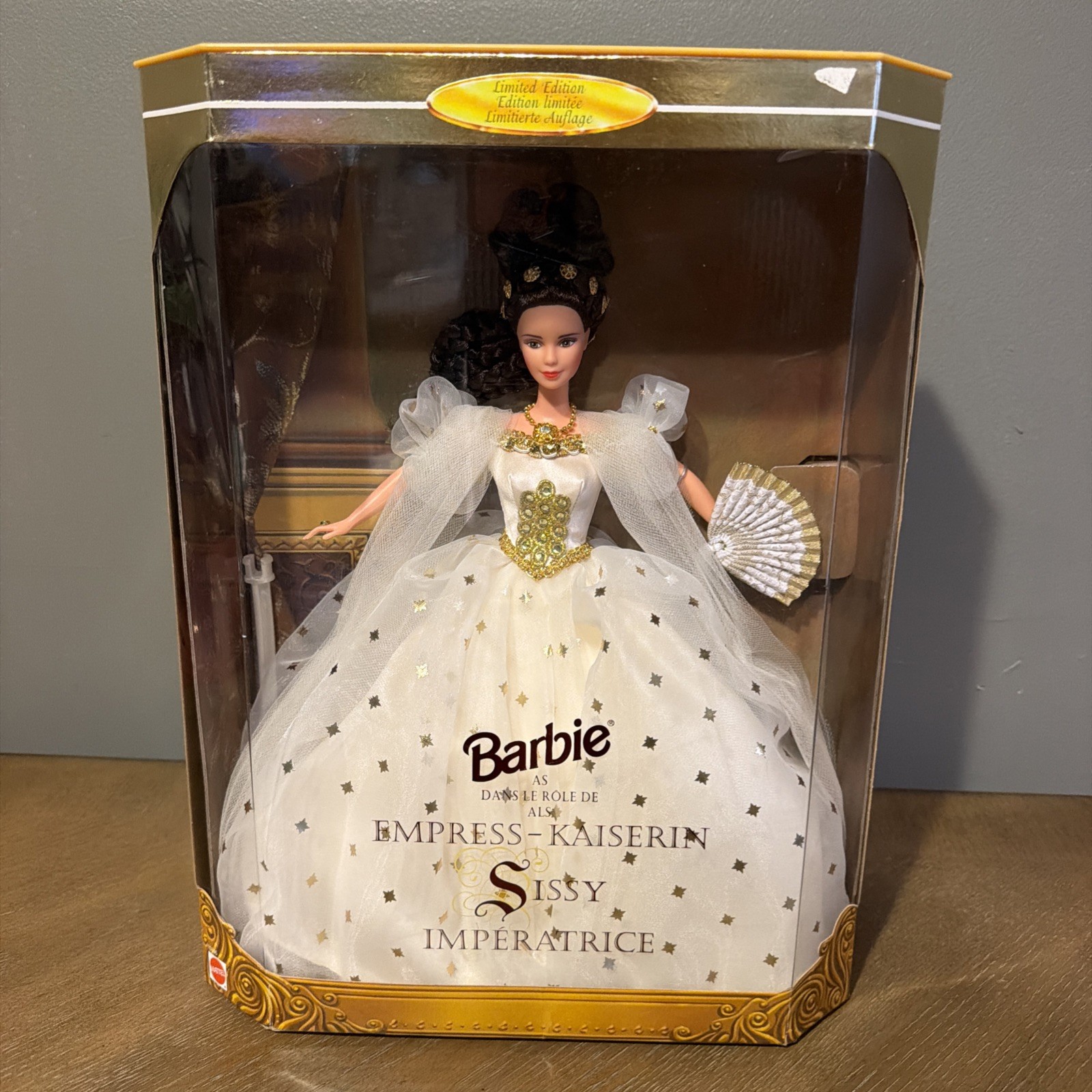 Barbie as Empress- Kaiserin Sissy  - 1996 Mattel #15846 Ltd. Edition  NRFB