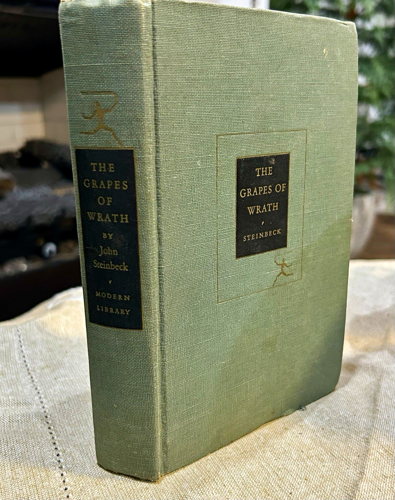 John Steinbeck The Grapes of Wrath Modern Library No. 148 Hardcover 1954 Vintag