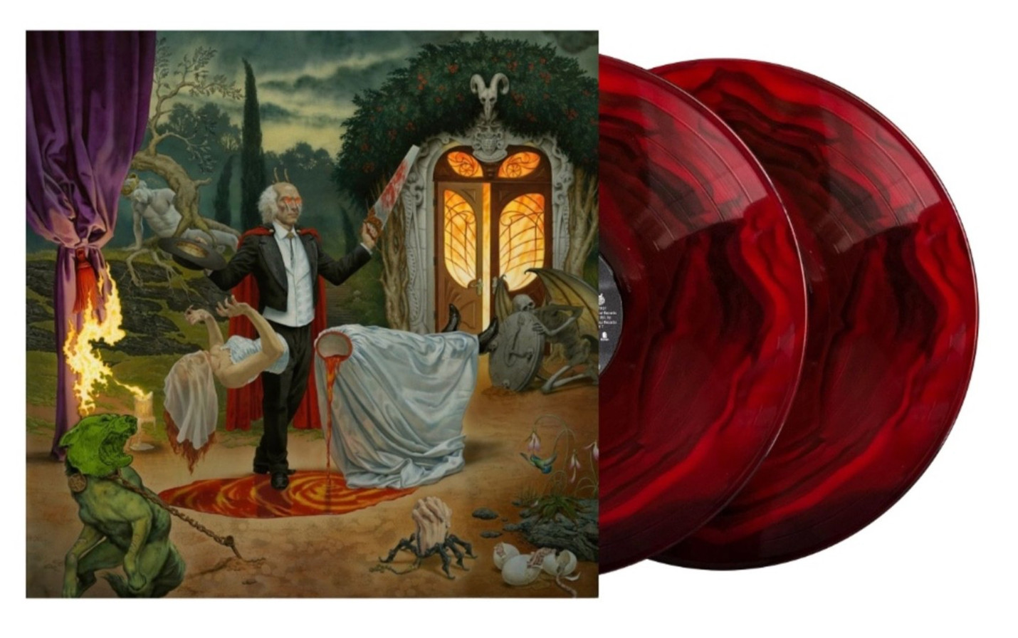 Anthrax Cursum Perficio 2LP Red Blood Ripple Exclusive Signed Vinyl Presale