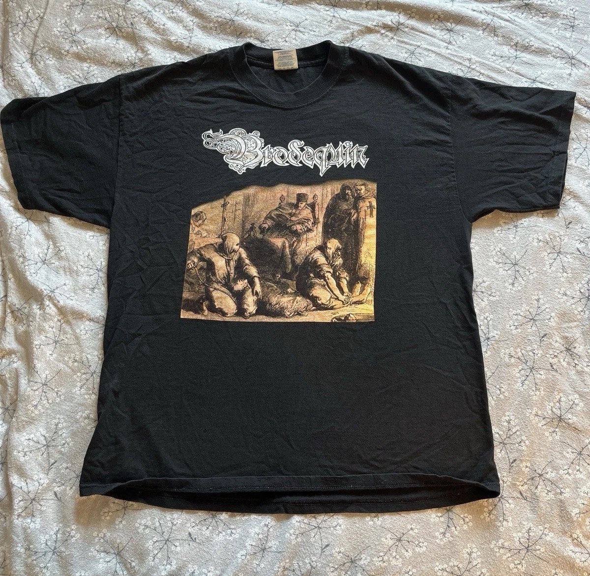 Vintage 2001 Brodequin Festival Of Death Brutal Death Metal Band Shirt Disgorge Vintage 2001 Brodequin Festival Of Death Brutal Death Metal Band Shirt Disgorge