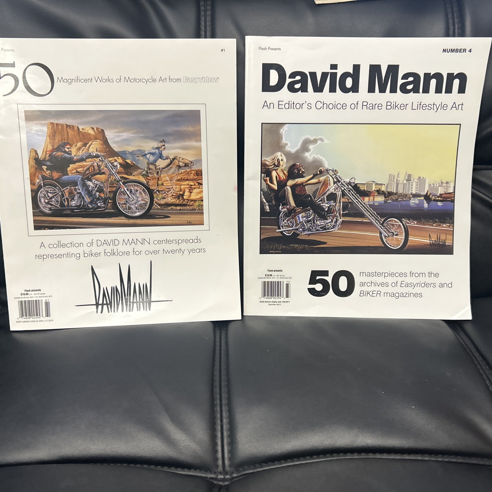 Flash Presents David Mann 50 Magnificent works #1 and An Editor\'s Choice #4 Art