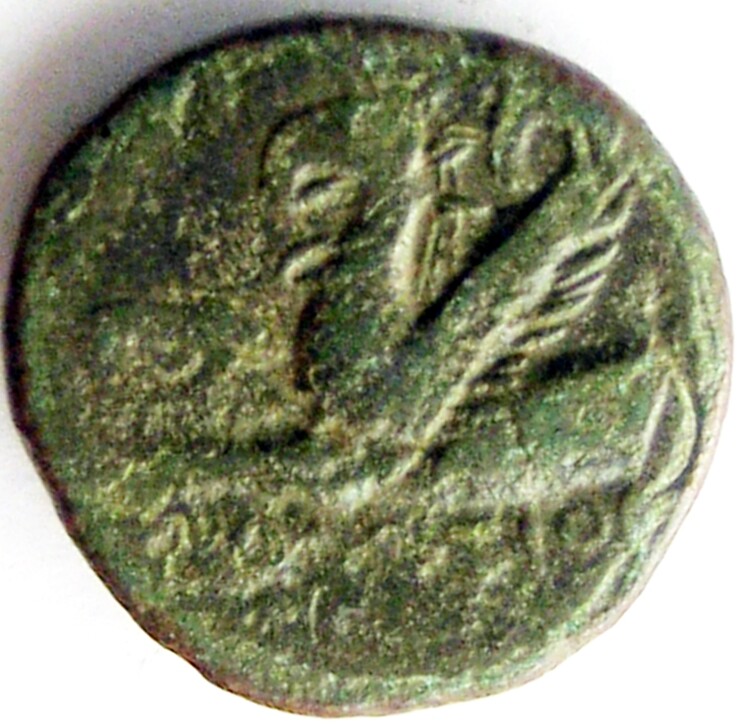 Phokaia, Ionia_225 - 200 BC_AE19_GRIFFIN Phokaia, Ionia_225 - 200 BC_AE19_GRIFFIN