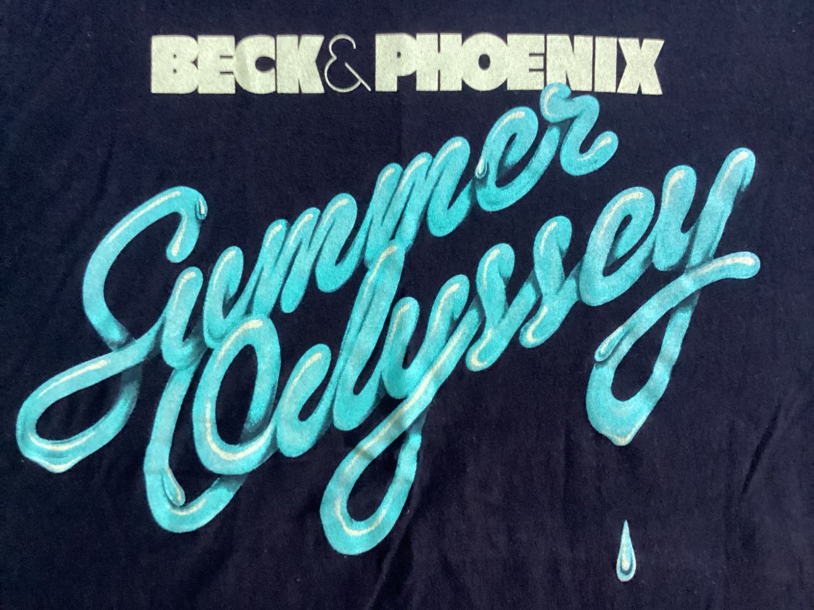 Beck & Phoenix Summer Odyssey 2023 Tour Merch Men\'s Graphic T-Shirt Medium