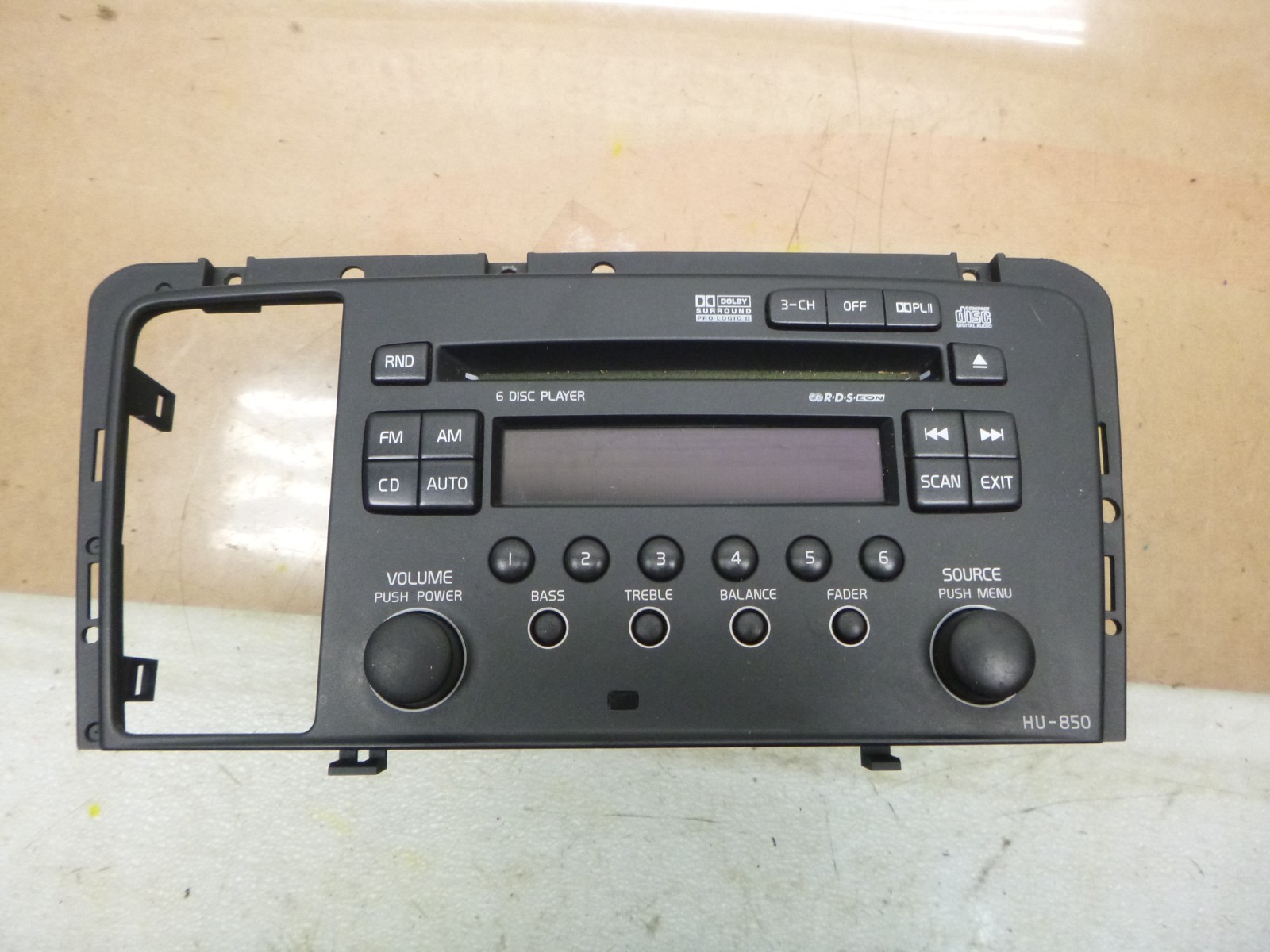 2007 VOLVO XC70  2.5L A/V RADIO 30797205-1