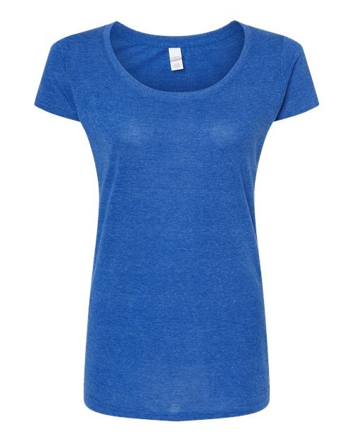 Tultex Women\'s Poly-Rich Scoop Neck T-Shirt 243 Tultex Women\'s Poly-Rich Scoop Neck T-Shirt 243