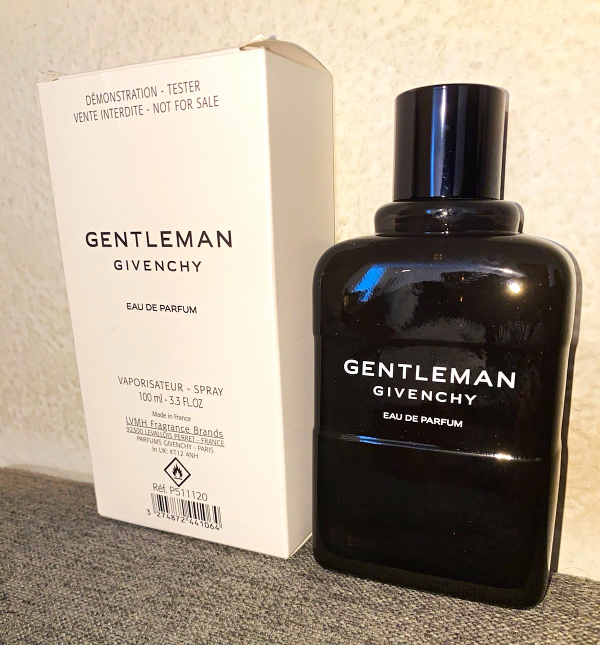 Givenchy Gentleman Eau de Parfum Spray 3.3 fl oz / 100 ml TesterBox