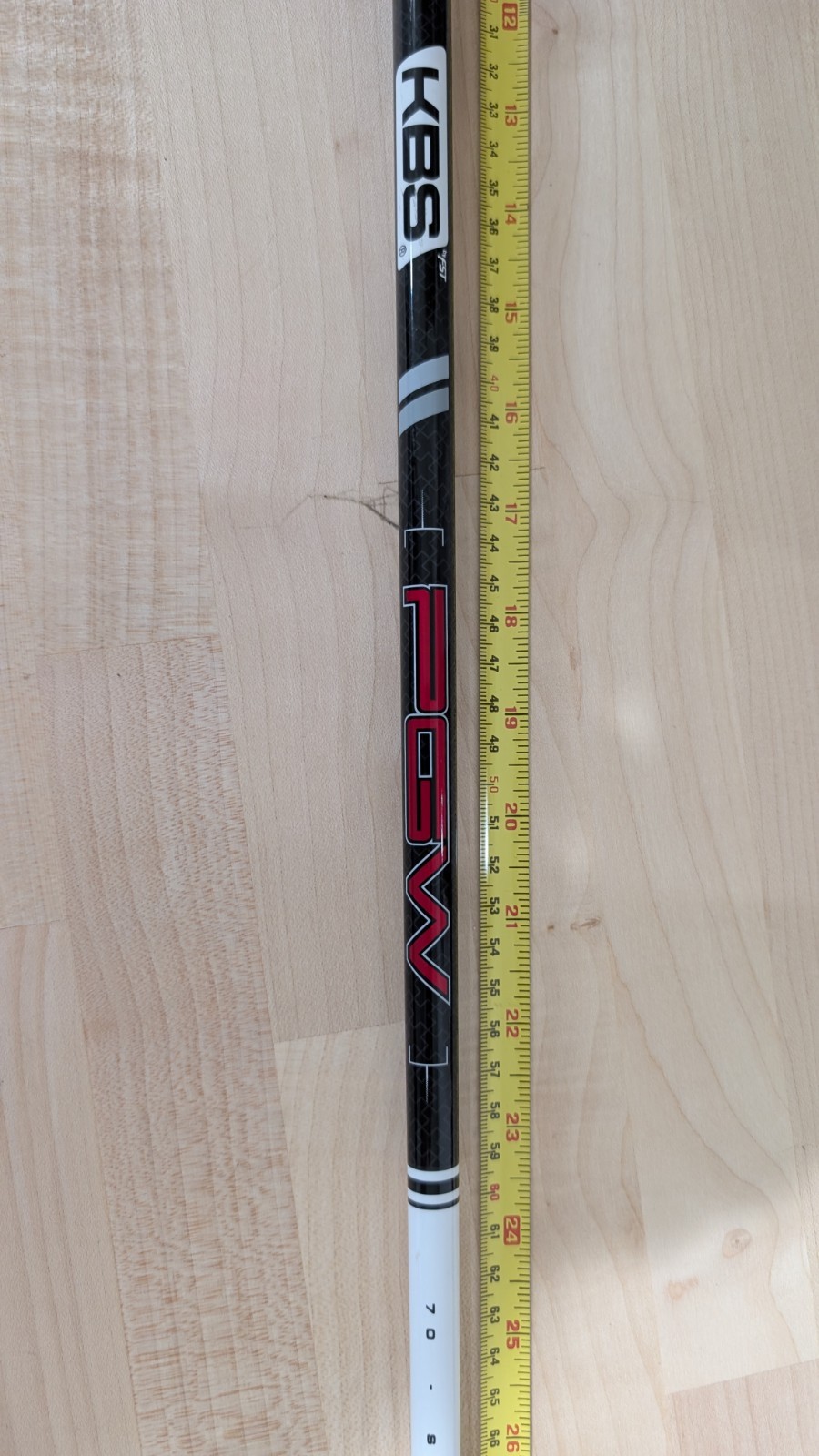 KBS PGW 70S Graphite Fairway Wood Shaft for 3or4 wood 42.5 Inches PXG Adapter. KBS PGW 70S Graphite Fairway Wood Shaft for 3or4 wood 42.5 Inches PXG Adapter.