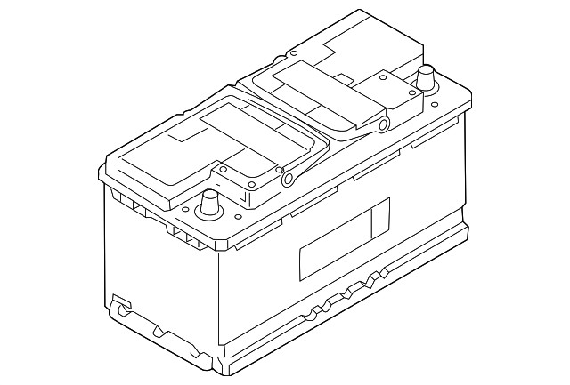 Genuine Land-Rover Vehicle Battery LR104511