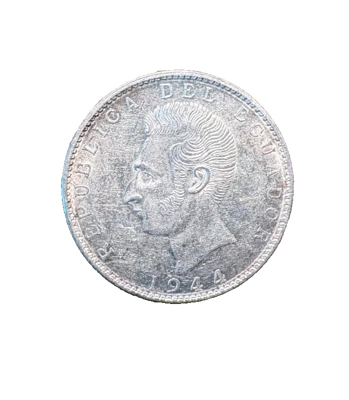 1944 Ecuador Dos Sucres