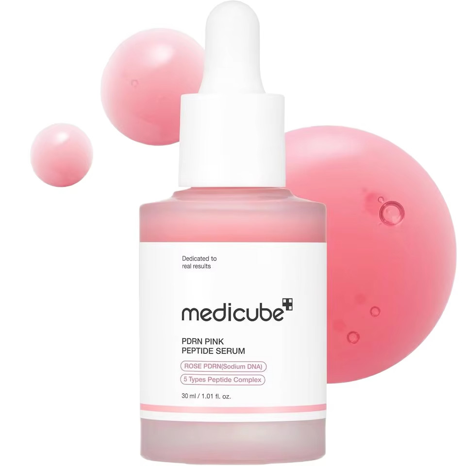 Medicube PDRN Pink Peptide Serum Salmon DNA Niacinamide 1.01 oz NEW