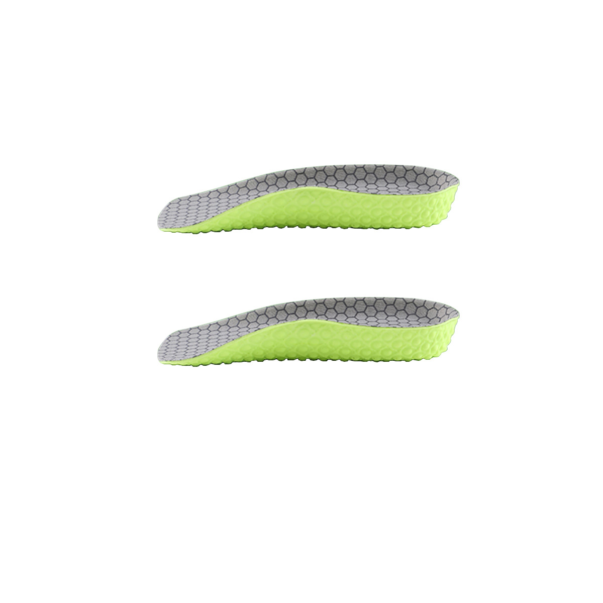 Men Invisible Height Increase Insoles Heel Lift Taller Orthotic Shoe Inserts Pad