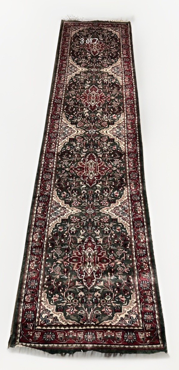 Hand-Woven Oriental Runner Rug 2' x 8'4 Hand-Woven Oriental Runner Rug 2' x 8'4