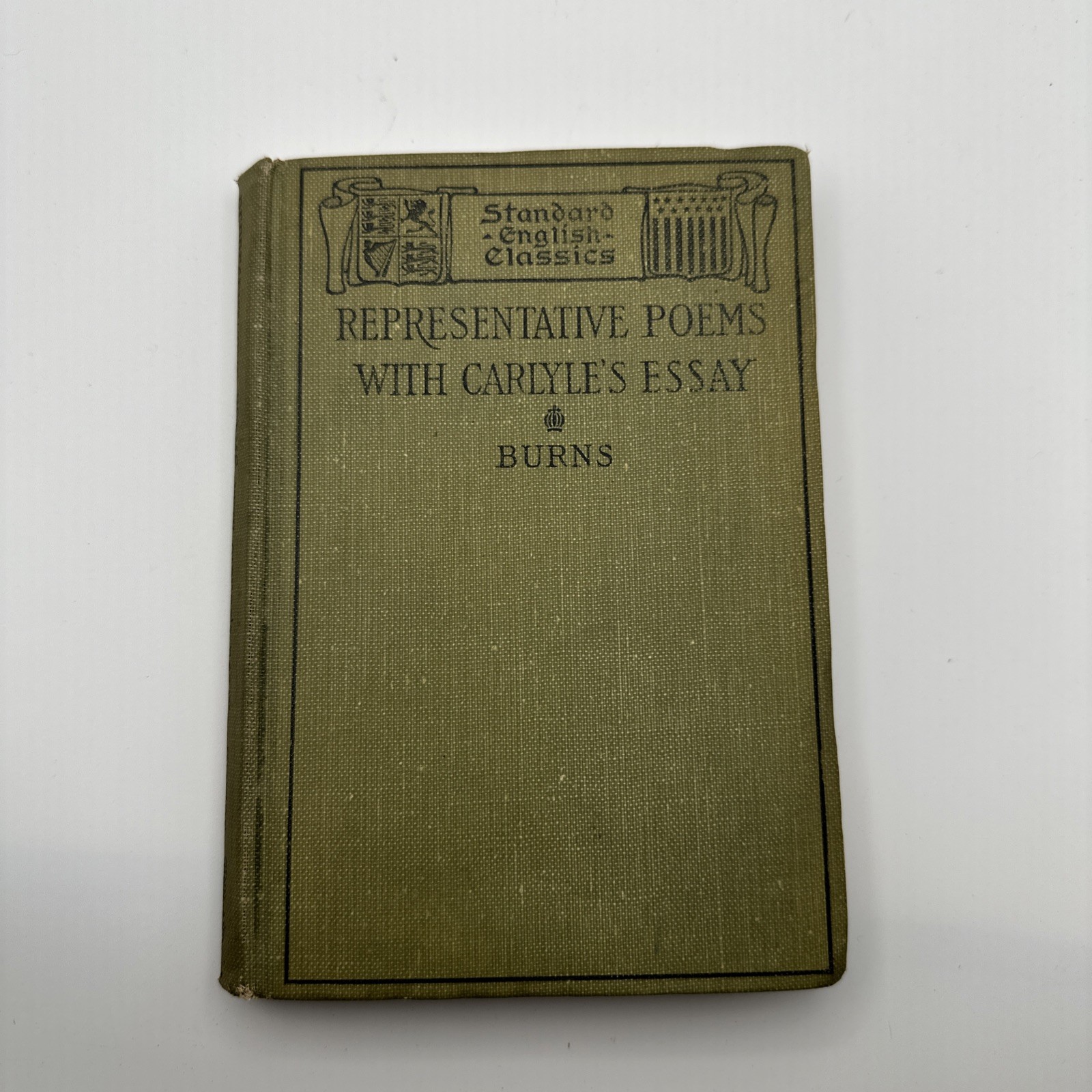 Representative Poems of Robert Burns with Carlyle\'s Essay on Burns - 1897 (T) Representative Poems of Robert Burns with Carlyle\'s Essay on Burns - 1897 (T)