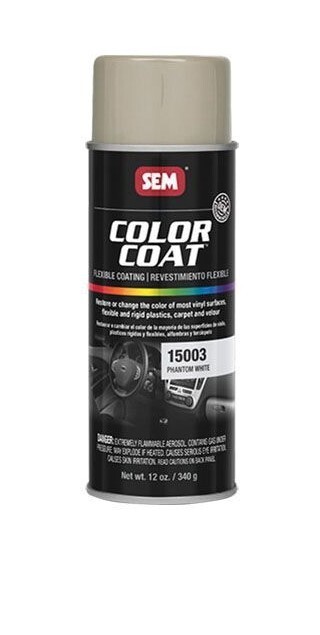 SEM 15003, Phantom White, Color Coat Vinyl Paint, Aerosol SEM 15003, Phantom White, Color Coat Vinyl Paint, Aerosol