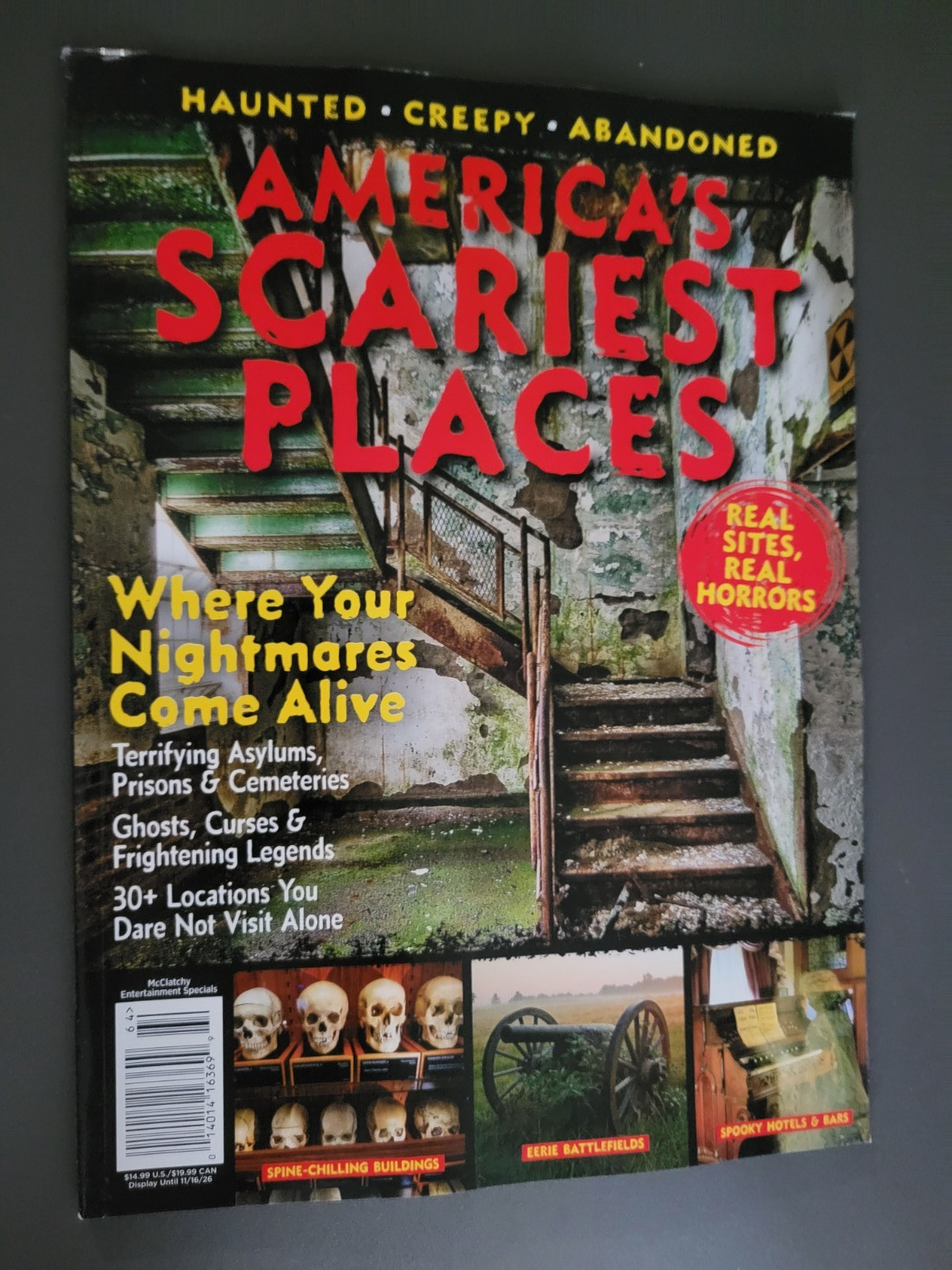 America\'s Scariest Places - Real Sites-Real Horrors -Where Nightmares Come Alive