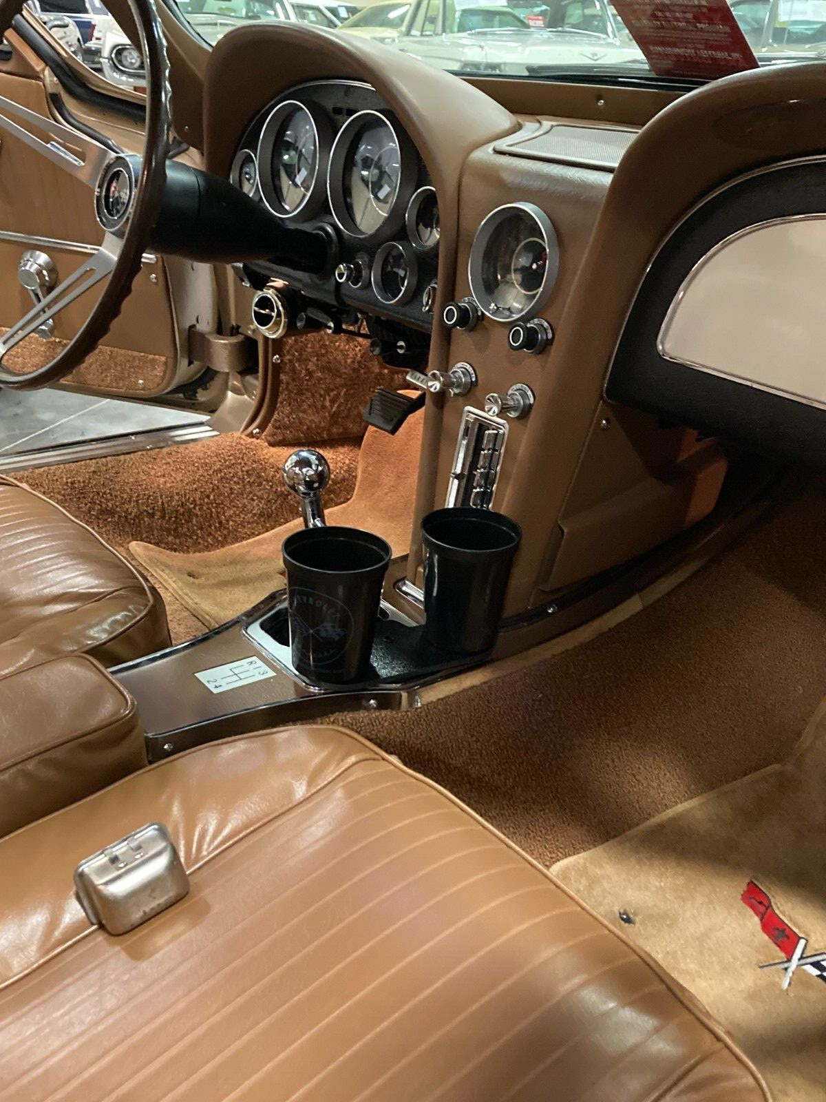 C2 Corvette Cupholder Model Years 1963 - 1967 Easily installed / removed C2 Corvette Cupholder Model Years 1963 - 1967 Easily installed / removed