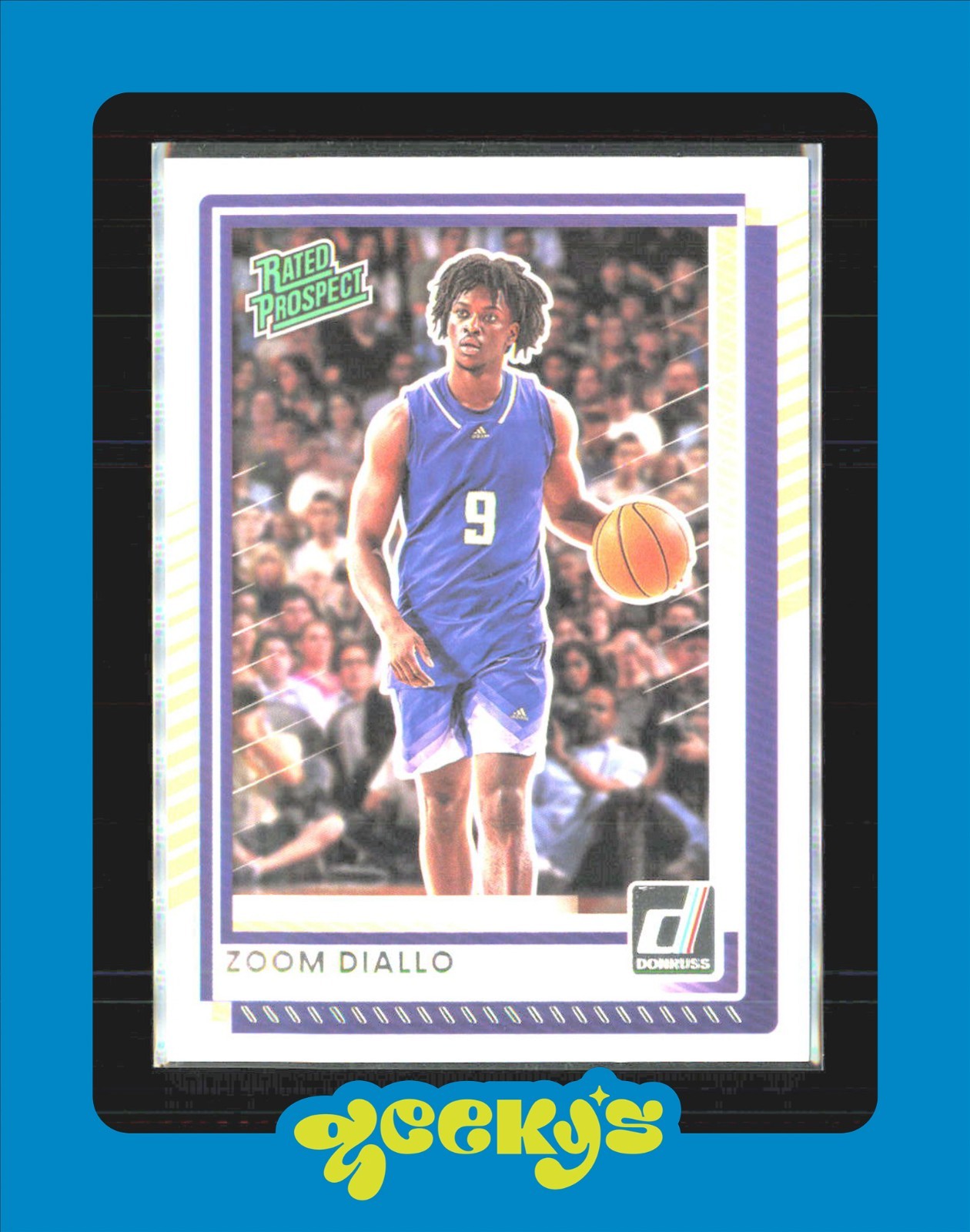 2025-26 Donruss #56 Zoom Diallo Jazz $2MIN ORDER