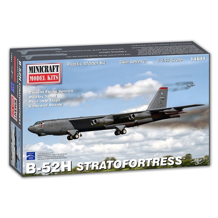 Minicraft #14641 1/144 B-52H Stratofortress Minicraft #14641 1/144 B-52H Stratofortress