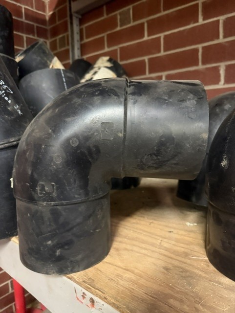 Central Plastics 6” IPS HDPE Butt Fusion 90° Elbow DR11 PE4710 PE3408 ASTM C906 Central Plastics 6” IPS HDPE Butt Fusion 90° Elbow DR11 PE4710 PE3408 ASTM C906