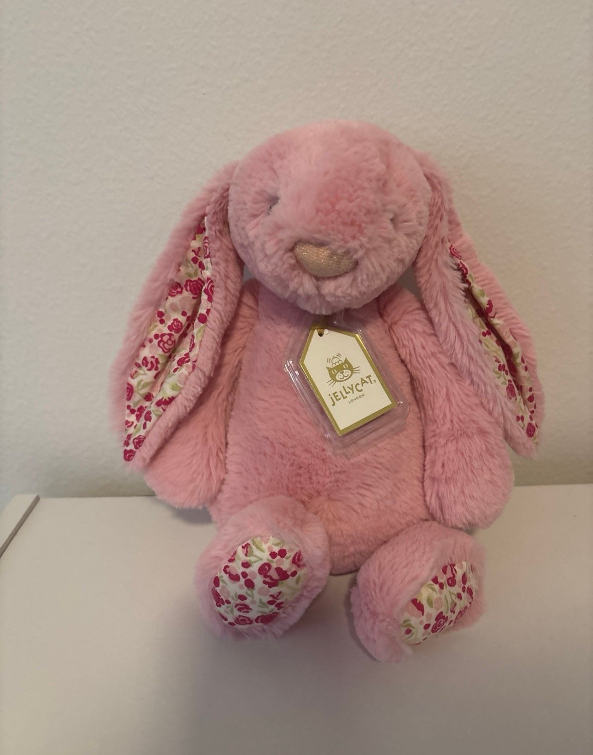 Authentic❤️ Jellycat Limited Edition Blushkin Blossom Luxe Bunny NWT Authentic❤️ Jellycat Limited Edition Blushkin Blossom Luxe Bunny NWT