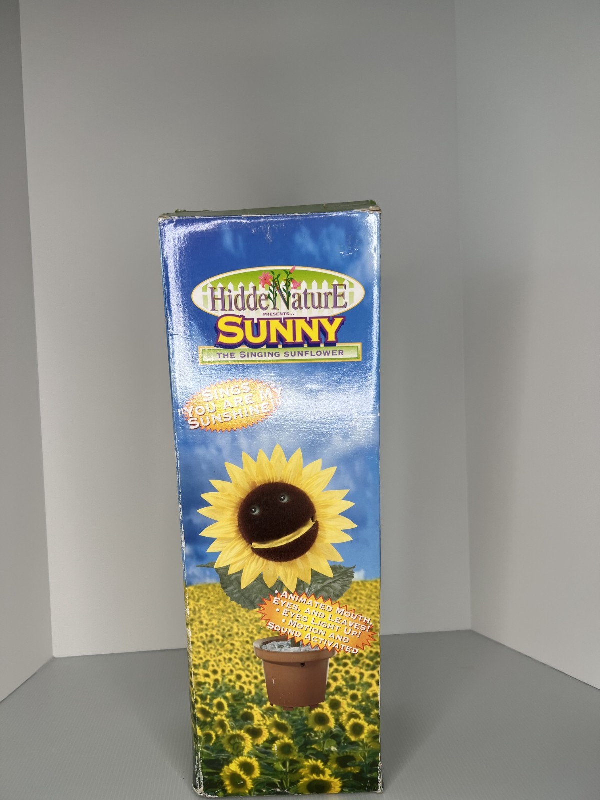 Angelia Mor's Vintage 1997 Hidden Nature Sunny Singing Sunflower GEMMY Animated