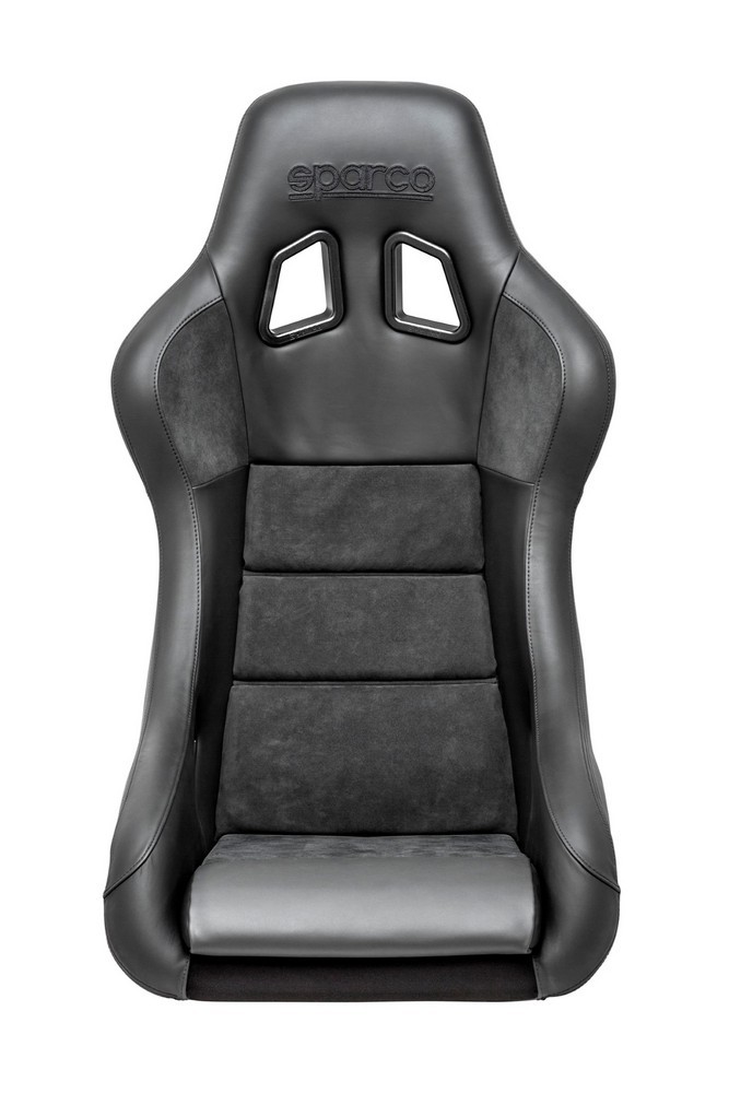 Sparco for Seat QRT Performance Leather/Alcantara Black (Must Use Side Mount